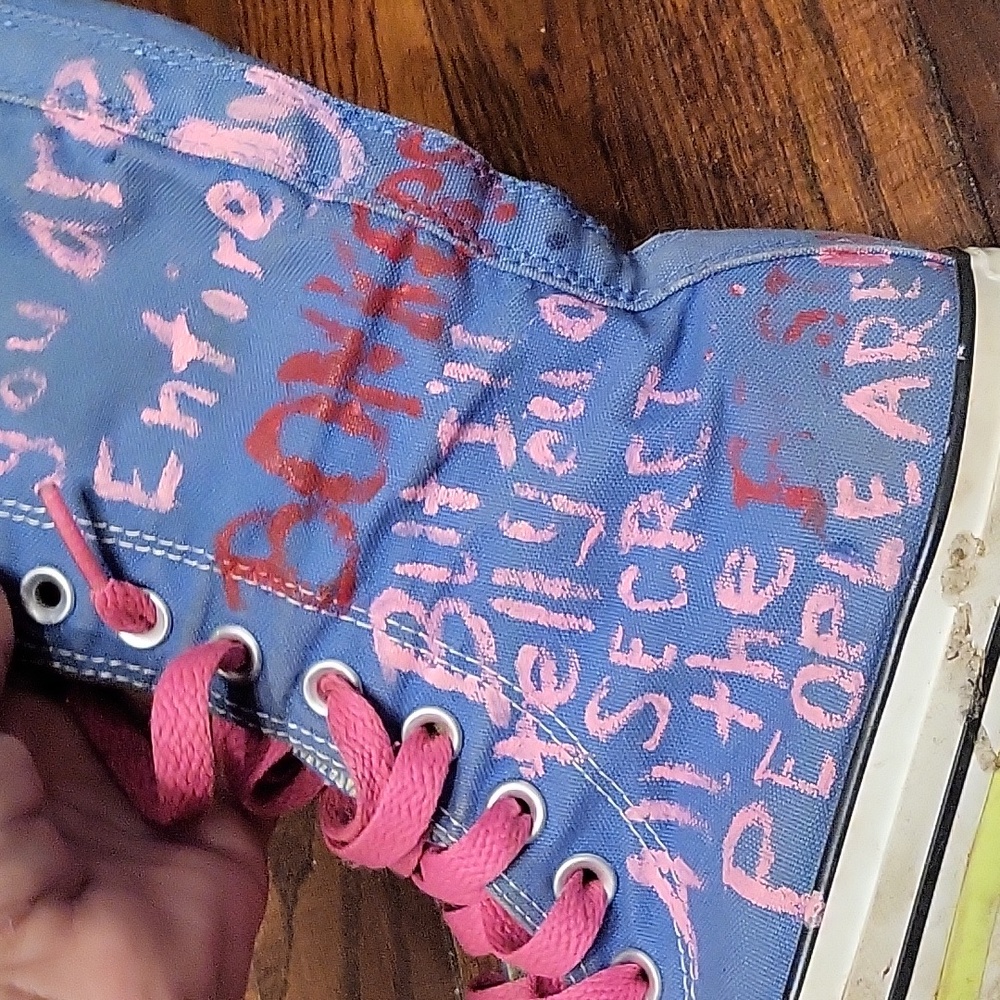 Converse Hand Painted - image 7